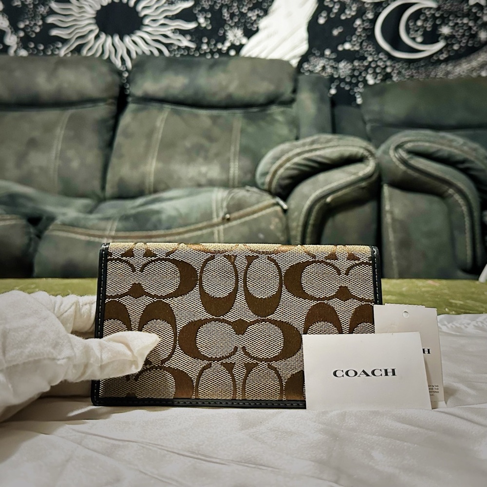 Coach Pink and Black Wallet - Picture 12 of 13